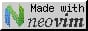 Made with Neovim