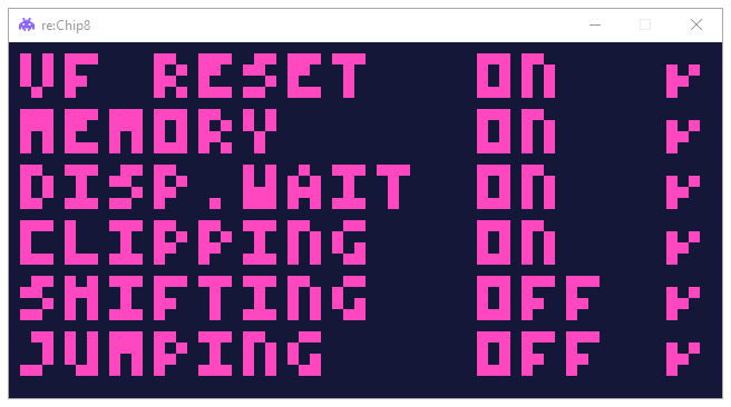 quirks test